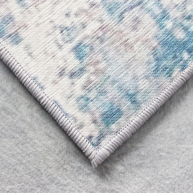 Stijlvolle moderne tapijtgrijs geometrische printruimte Tapijten Polyester Niet-slip achterste tapijt voor thuisdecoratie