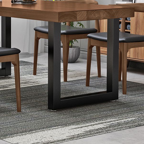 Modern 1/2/5 Pieces Dining Set Solid Wood Dining Table Set for Dining Areas