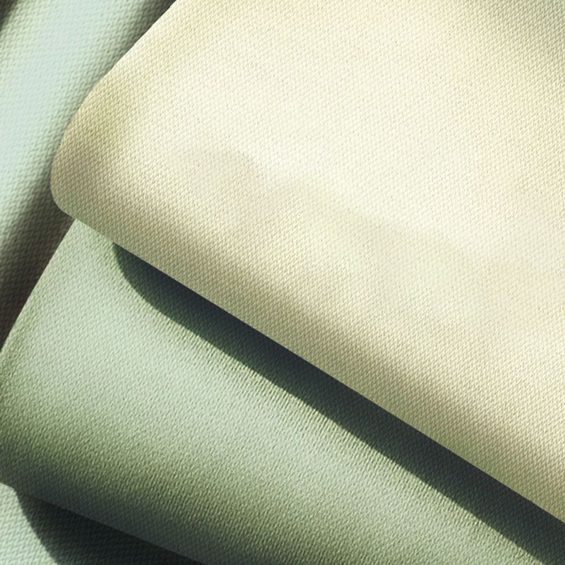 Cotton Fitted Sheet Twill Solid Color Fade Resistant Soft Breathable