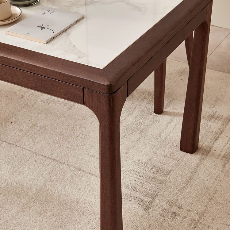 Sintered Stone Top Table Rectangle Dining Table for Dining Room