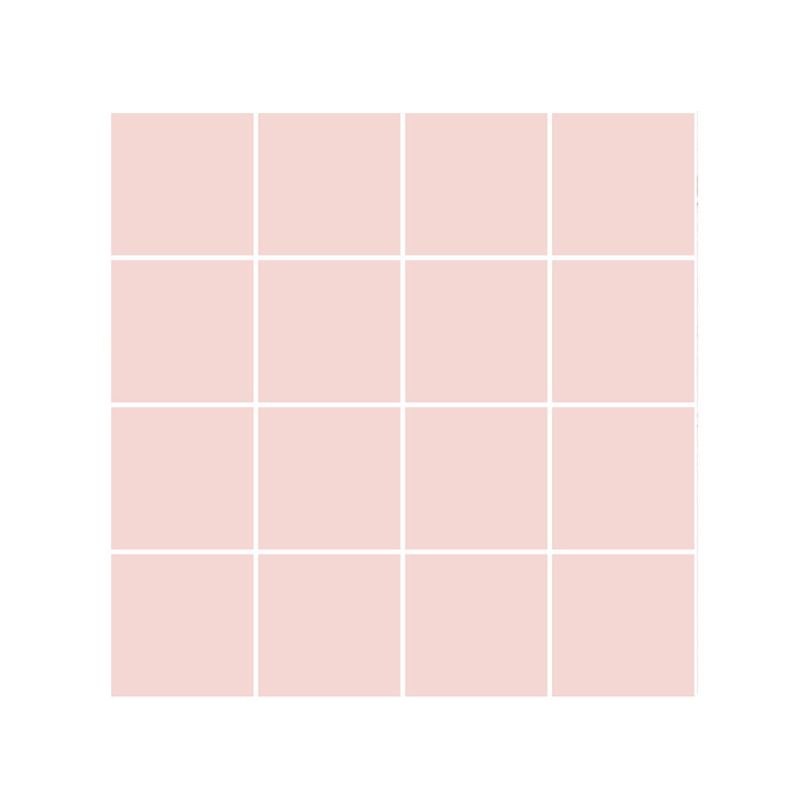 Minimalist Grid Wallpaper Panels for Kitchen 2.2-sq ft Wall Covering in Pastel Color, Easy Peel off