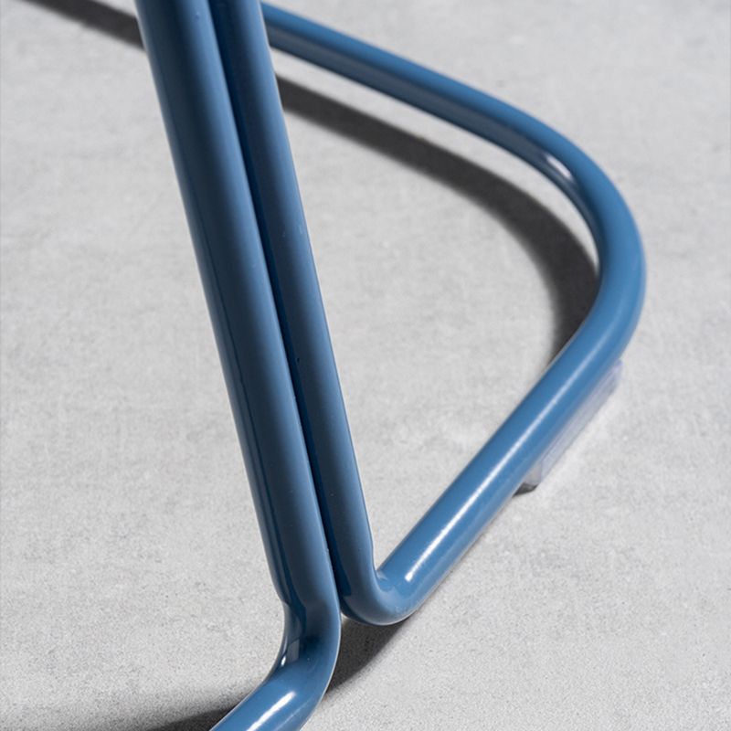 Low Back Footrest Bar & Counter Stool Modern Indoor Acrylic Counter Stool