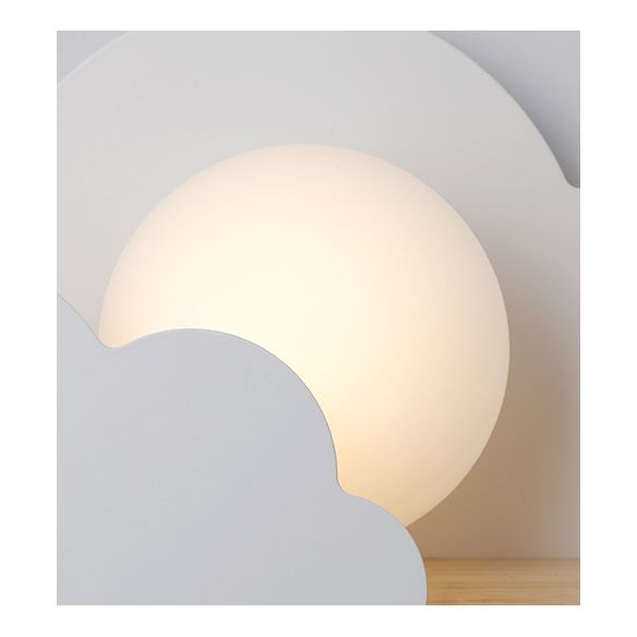 Nórdicos Macarons en forma de pared en forma de nube Iron Iron 1 Light Sponces