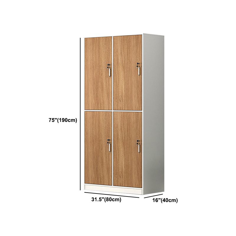 Manufactured Wood Storage Cabinet Contemporary Indoor Cabinet with Hinged Door