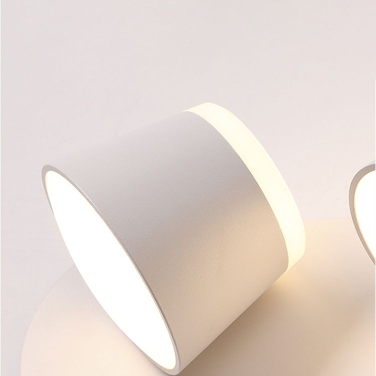 Schlafzimmer einfache LED -Leuchterleuchte rotierbare wandmontierte Beleuchtungskörper