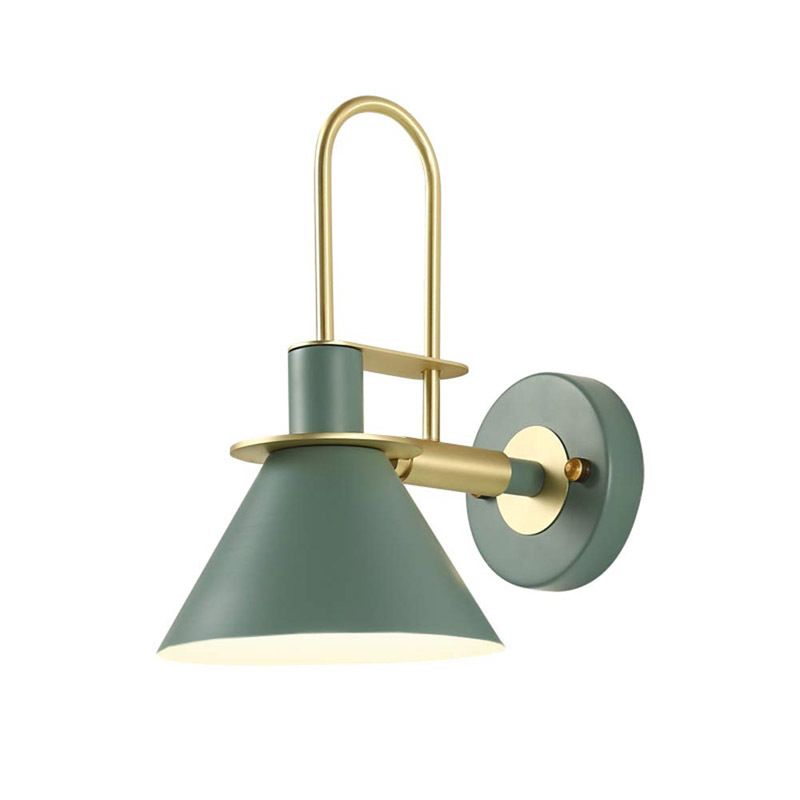 Nordic Simplicity Lights Wall Lights Metallic Gnonce Lights pour le chevet