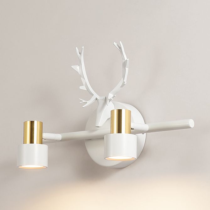 Antler Makeup Mirror Lamp Modern Simple Wall Light Fixture for Bathroom Washroom