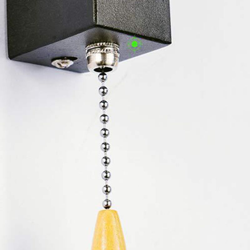 Moderne metallrotbare Wandleuchte geometrische 11 -Zoll -Wandleuchten mit Schalter