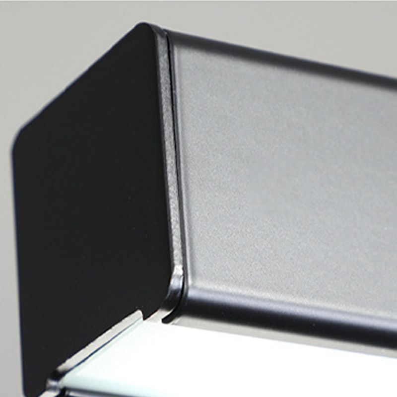 LED Kitchen Island Lighting Contemporary Black/White Ceiling Light for Home