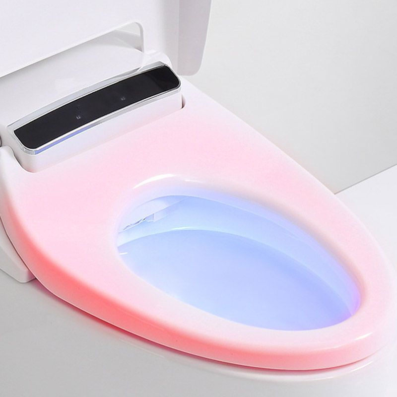 Modern All-In-One Skirted Toilet Bowl Siphon Jet Toilet with Seat for Bathroom