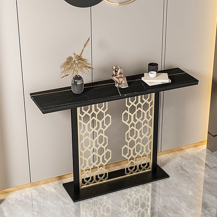 Contemporary Console Accent Table Scratch Resistant Console Sofa Table