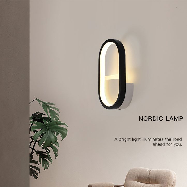 Modern Minimalist Style LED Sconce Light Fixture Acrylic Sconces