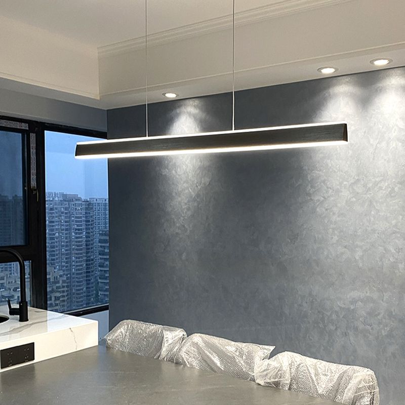 Simplicity Contemporary Kitchen Island Lights Acrylic Shade Hanging Light for Dining Room