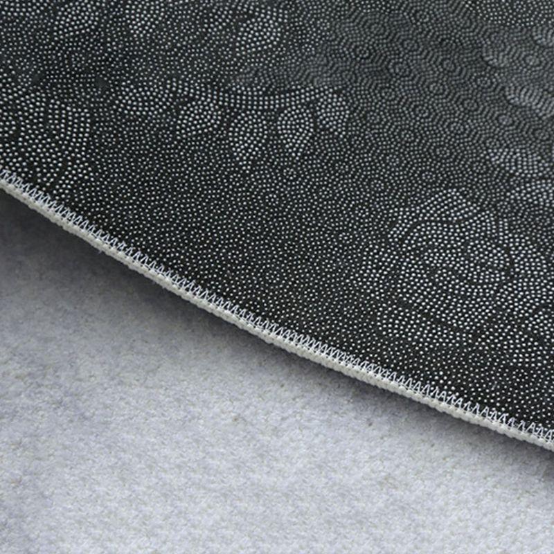 Kreativer Farbblock-Teppich aus Polyester für den Innenbereich, rutschfester Teppich für die Heimdekoration