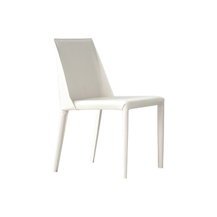 Modern Sintered Stone Dining Set Rectangle 1/4/5/6/7 Pieces Dining Room Table Set in White