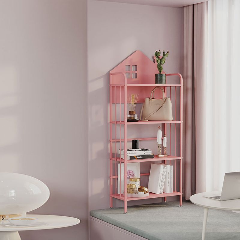 Urban Open Shelf Bookcase Metal Shelves Included Bookshelf for Study Room