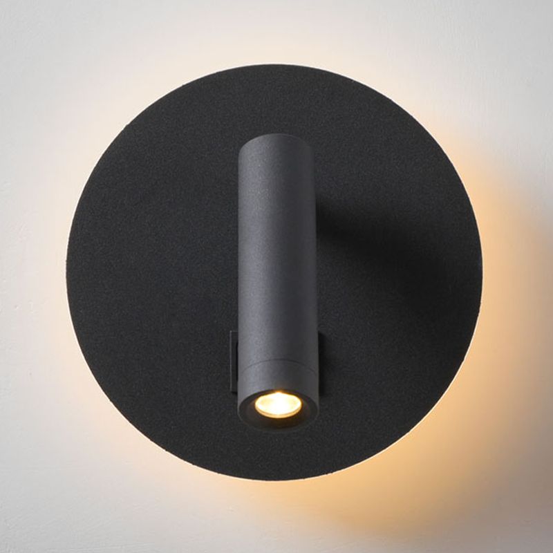 Eisenwandleuchten moderne zwei leichte Wandmontage -Leselampe für Bett