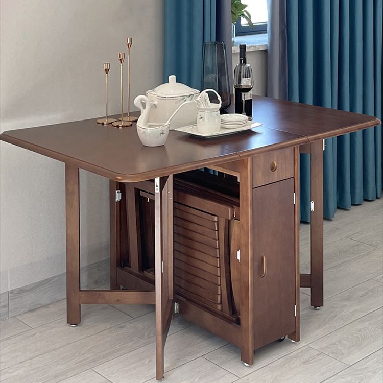 Midcentury Style Dining Room Table Solid Wood Dining Table (table only)