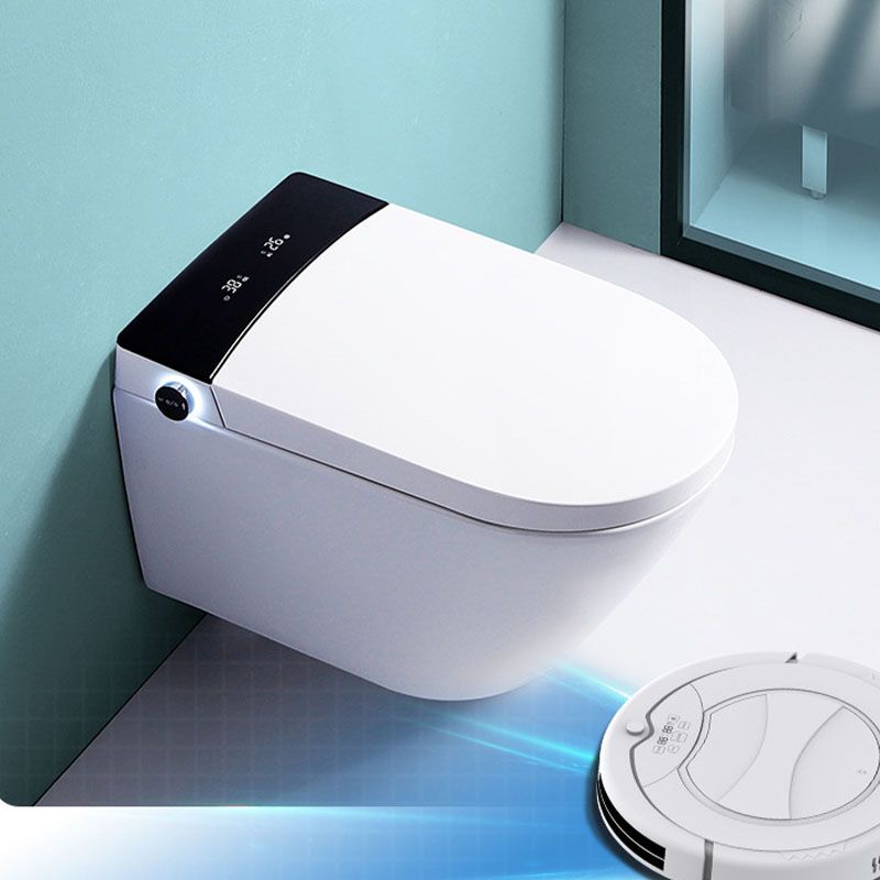 Wall Mount Modern Flush Toilet One-Piece Toilet Toilet Bowl for Washroom