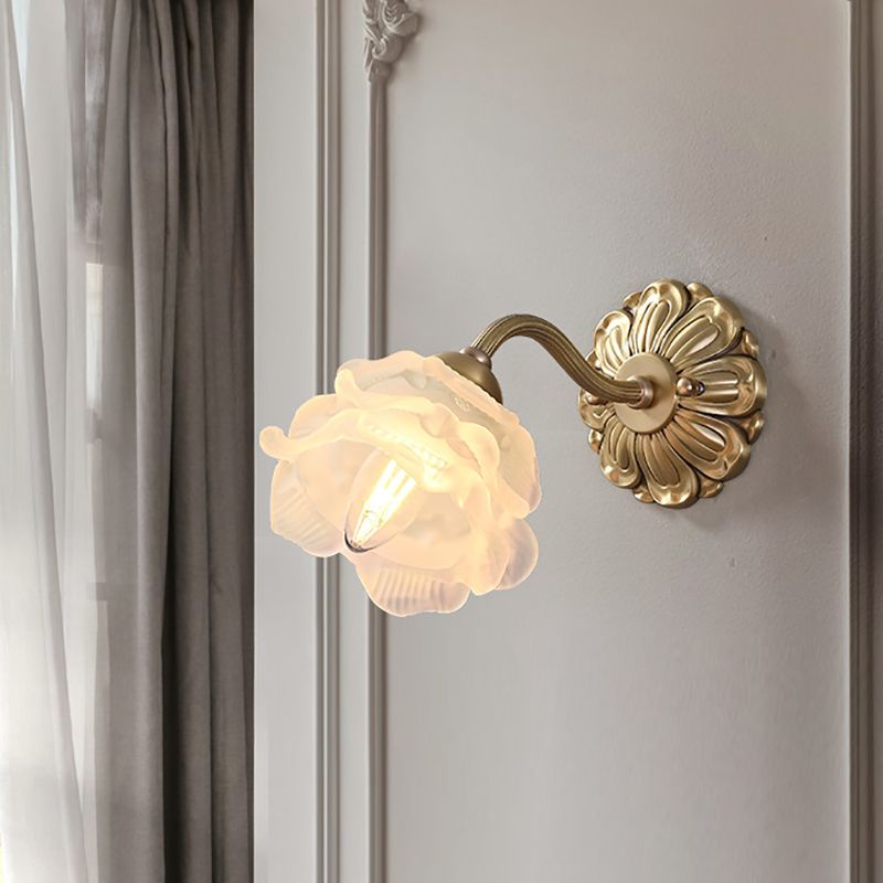 Modern Vintage Wall Light Sconce Creative Glass Wall Light Fixture for Bedroom