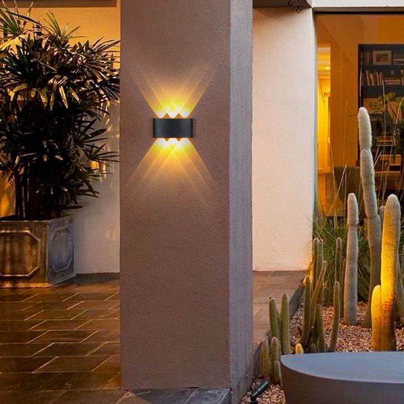 Einfache Wandhalterung helles nordisches modernes LED -Wandleuchtenlampenvorrichtung für Wohnzimmer