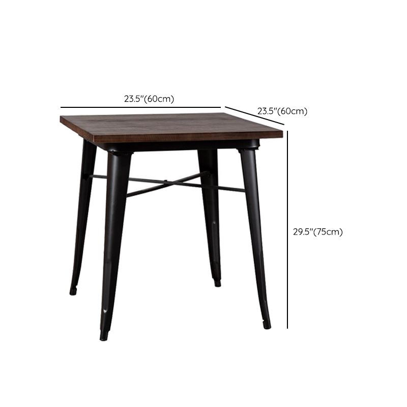 Industrial 1/3/4/5 Pieces Dining Set Wood Dining Table for Dining Room