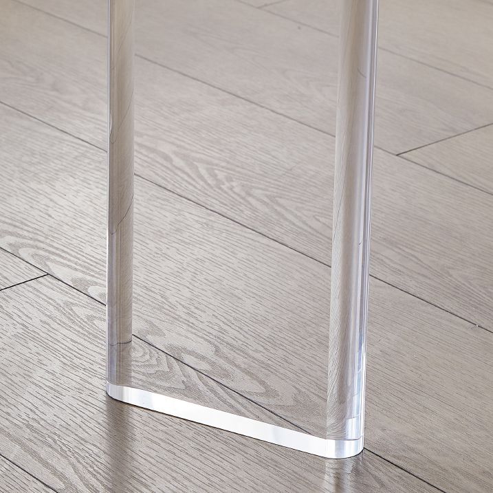 Modern 1/2/4/5/7 Pieces Dining Set Rectangle Stone Dining Table Set in White