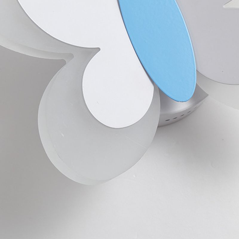 Children Wall Lamp Modern Style Wall Mount Lamp with Acrylic Shade for Kid's Room