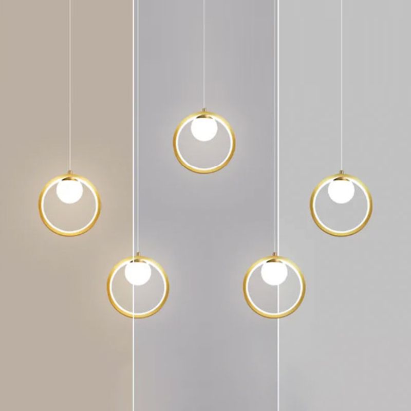 Linear Metal LED Island Light Fixture New Modern Spotlight Ceiling Pendant Light for Dining Room