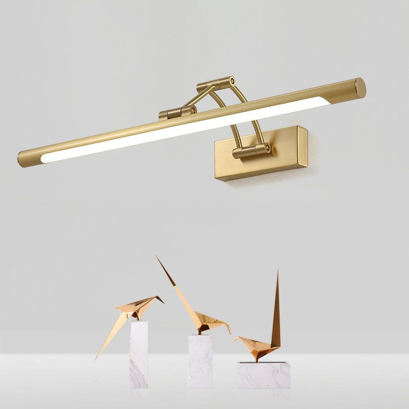 Adjustable Arm Sconce Light Fixture Modern Copper 1 Light Wall Lighting