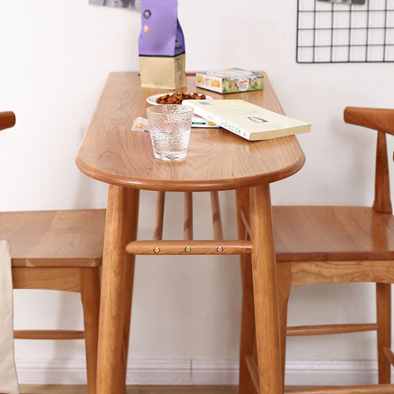 Modern Counter-height Pub Table Solid Wood Counter Height Dining Table