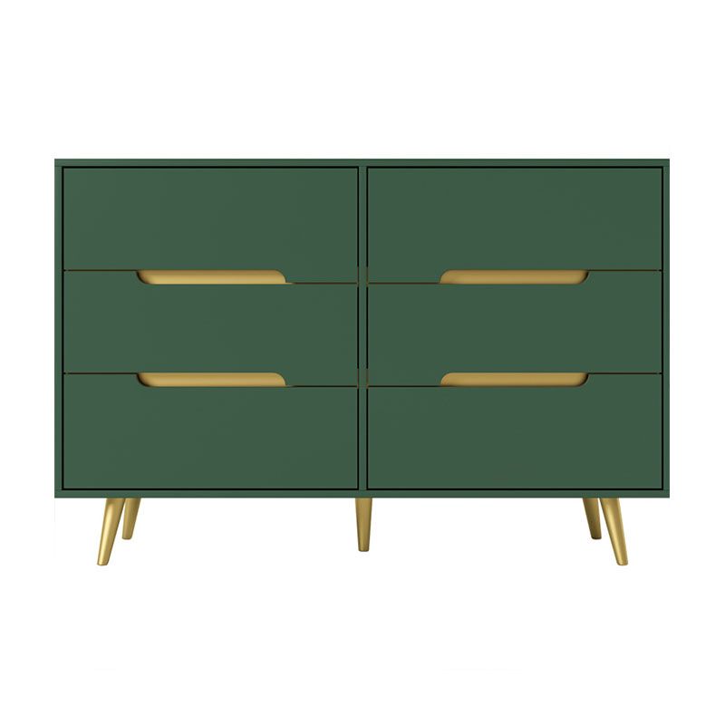 Glam Wooden Chest Bedroom 16" W Storage Chest with 3 Drawers