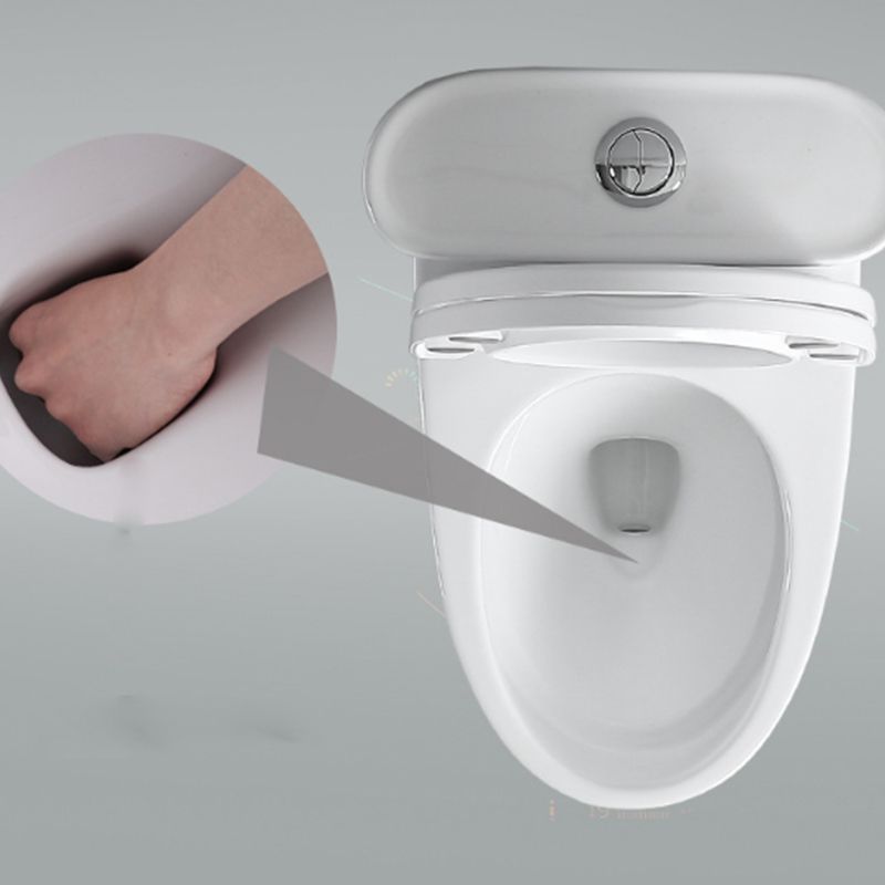 Contemporary One Piece Flush Toilet Floor Mounted Urine Toilet for Washroom