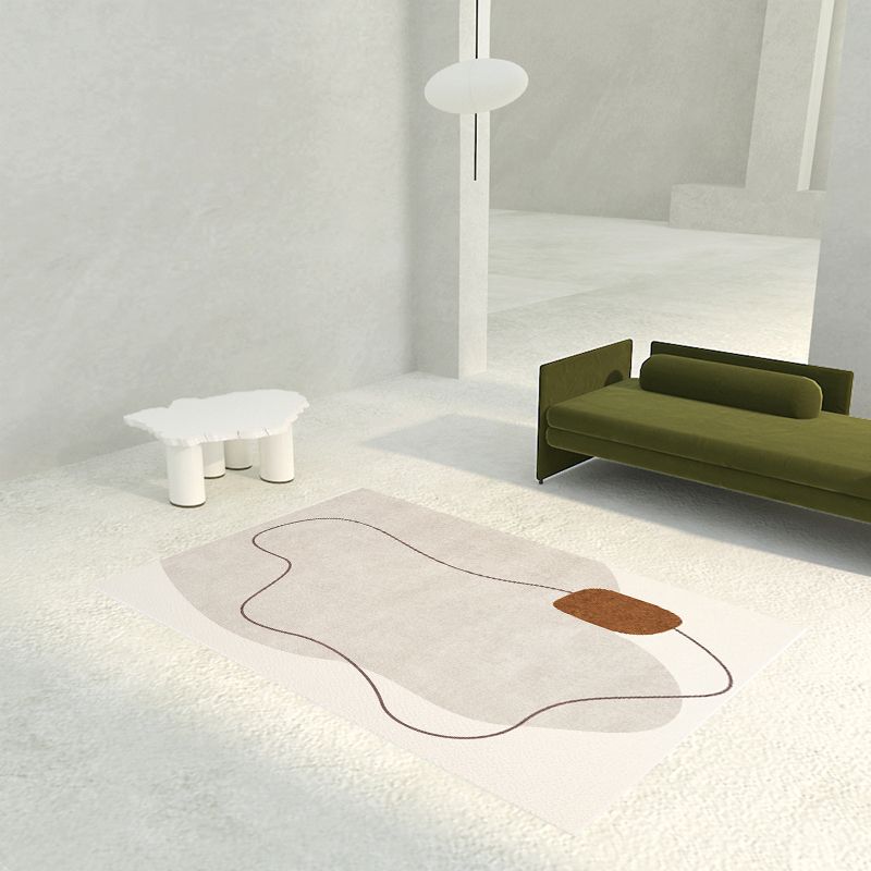 Leisure Area Carpet Funky Washable Area Rug Stain PVC Resistant Carpet for Home Decor