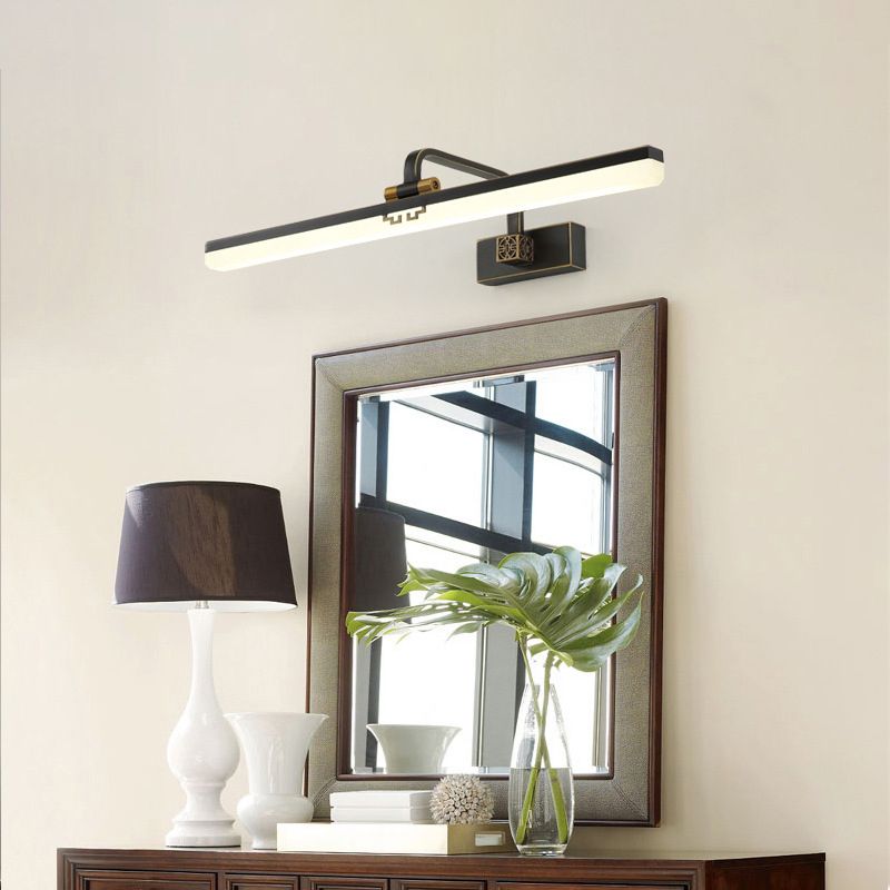 Lumières de nuance linéaire en métal Lights Modern Style 1 Témous Éclairage mural d'éclairage