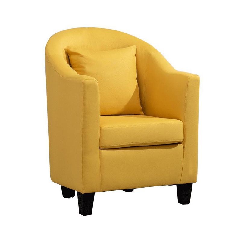 Armchair Chair 26.3" L x25.5" W x35.4" H Chair with Basic Four Legs