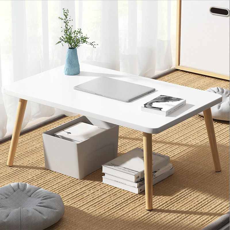 4 Legs Base Design Square/rectangular Wood-based Board Table Coffee Table