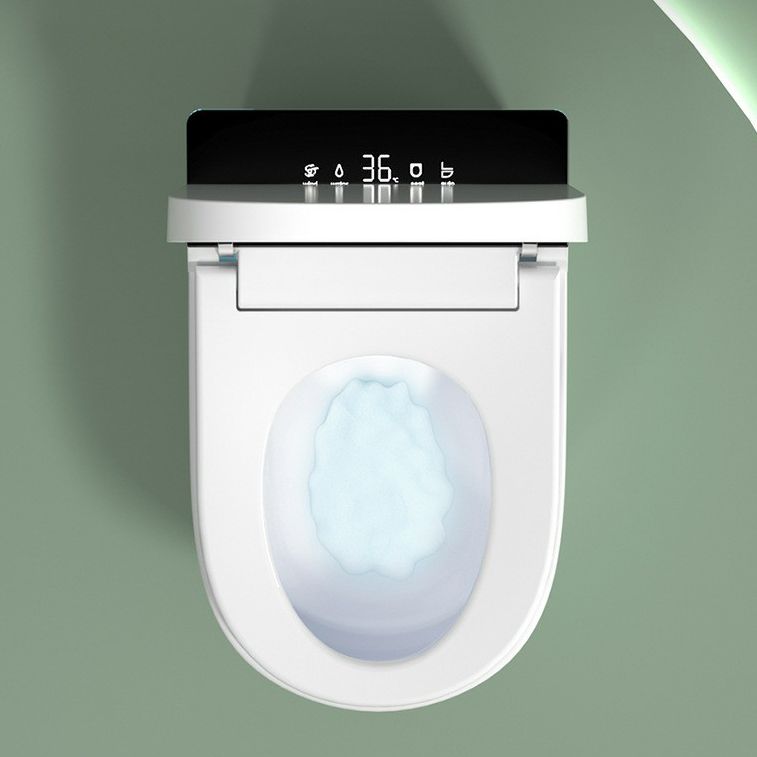 Modern Flush Toilet One Piece Toilet Floor Mounted ABS Siphon Jet Urine Toilet