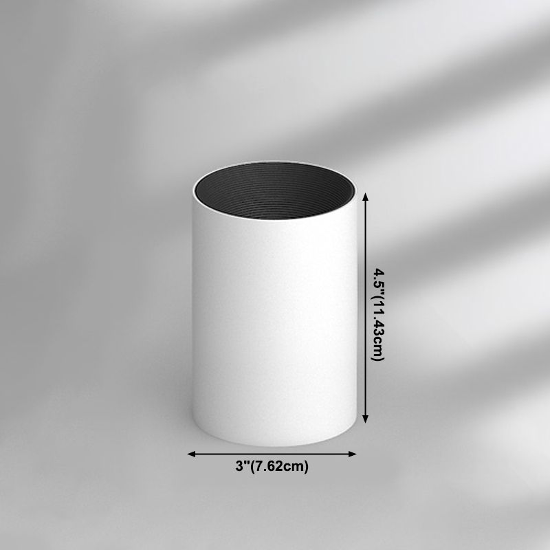 Luminaire de plafond cylindrique en aluminium de forme concise moderne de plafonnier de LED