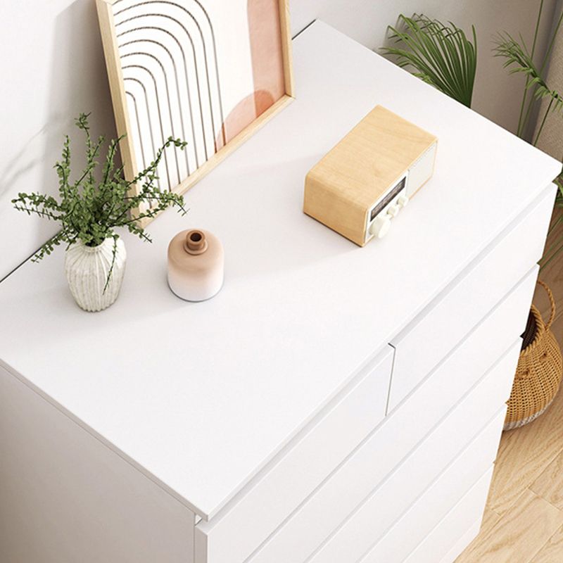 Contemporary Vertical Chest Wood Chest with Drawers for Home/Office