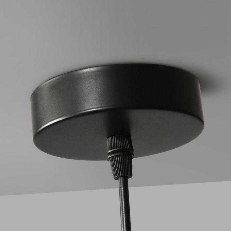 1 luminaire d'éclairage pendentif en verre léger moderne.