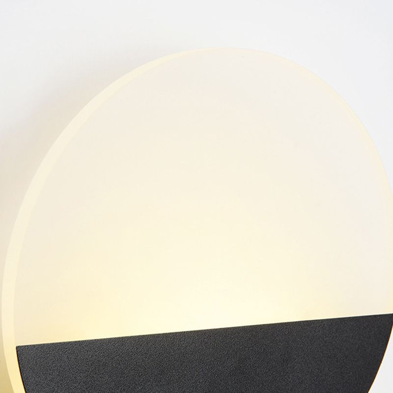 1 Light Geometric Wall Mounted Light Contemporary Acrylic Wall Lighting Fixtures