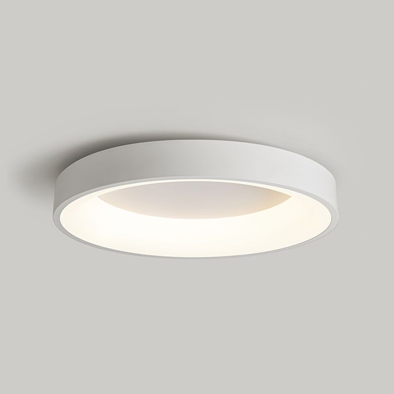 Eigentijdse ronde inbouwverlichtingsarmaturen Metaal 1 licht Inbouw plafondarmatuur