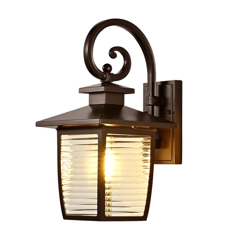Schmiedeeiseisen Wandlampe Wandleuchte Industrie bewaffneter Außenleuchte im Freien