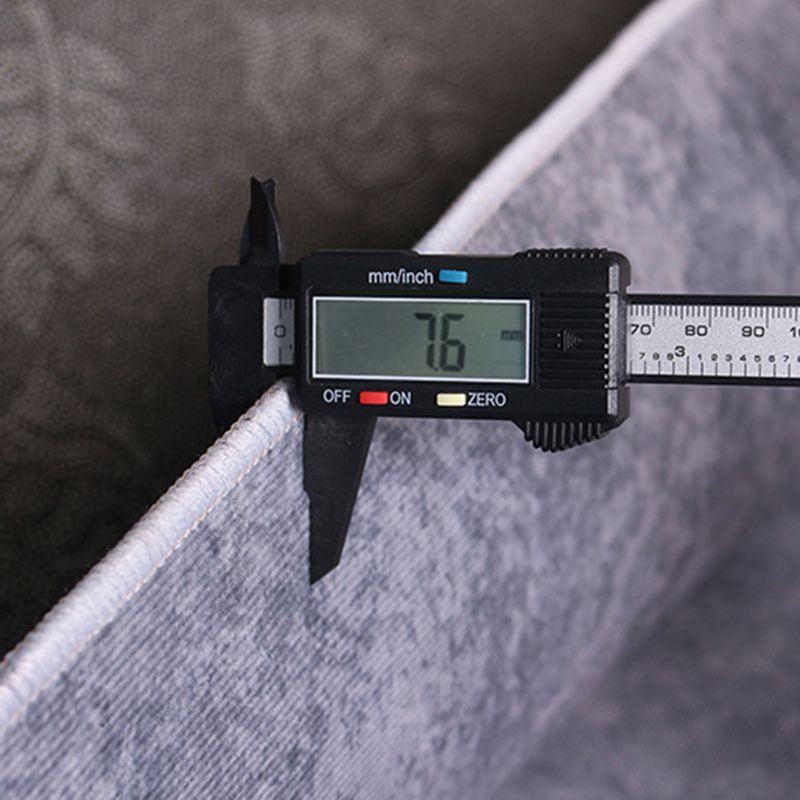 Gold Semicircle Rug Polyester Modern Rug Non-Slip Backing Rug for Living Room