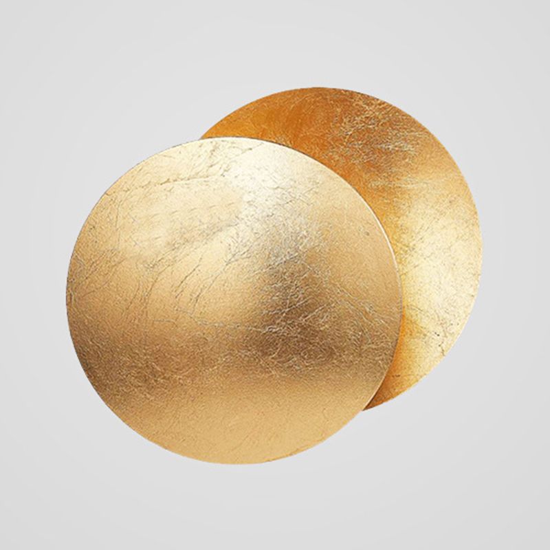 1-Light Wall Sconce Modern Led Wall Mount Lamp with Metal Shade for Living Room