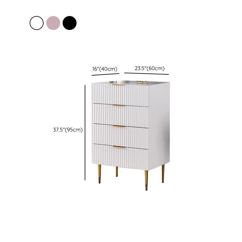 Classic Glam Storage Chest Manufactured Wood Dresser with 2/3/4/5/6 Drawers