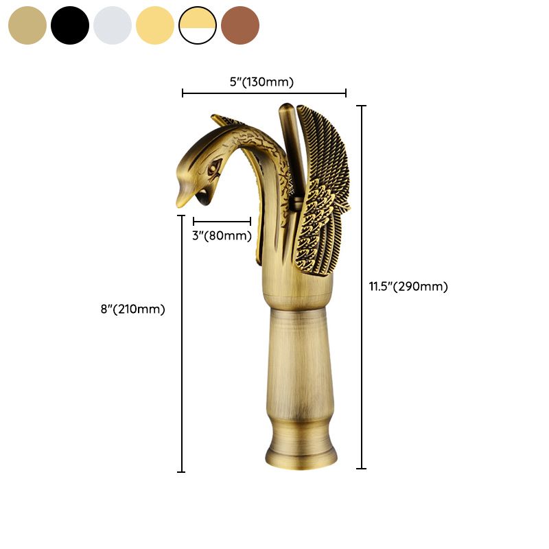 Traditional Wide Spread Bathroom Faucet 1-Handle Lavatory Faucet