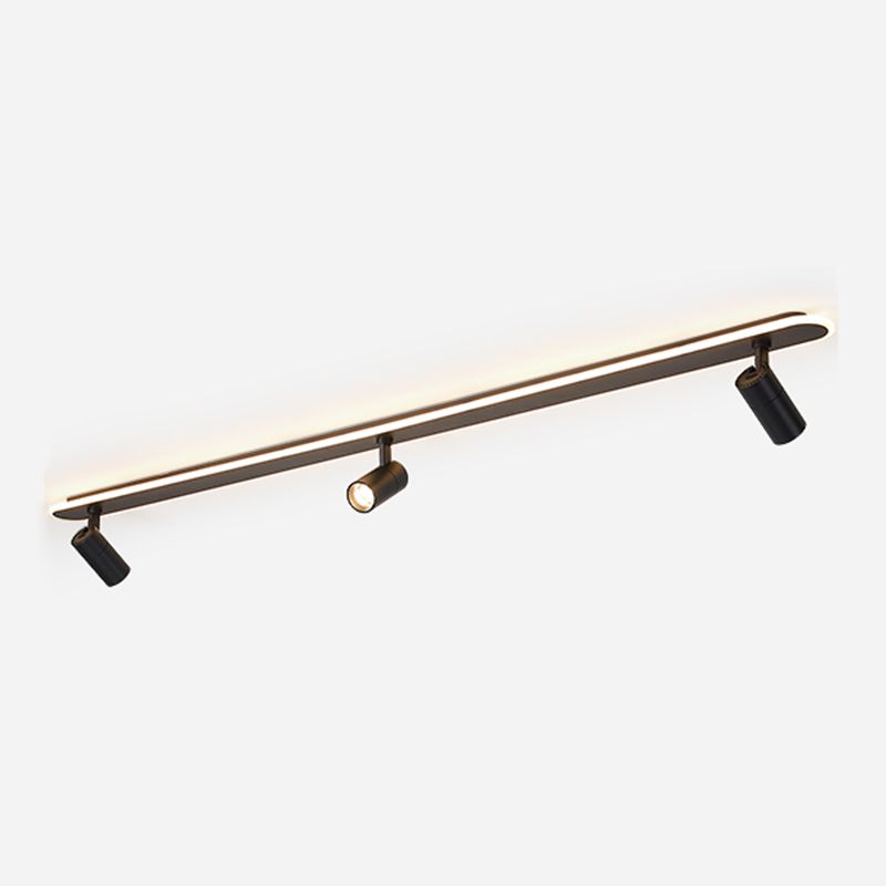 Modern Flush Mount Geometric Shape Ceiling Light with Metal for Toggery