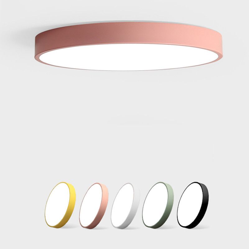 Luminaires encastrés géométriques de style moderne Éclairage de plafond encastré en acrylique à 1 lumière